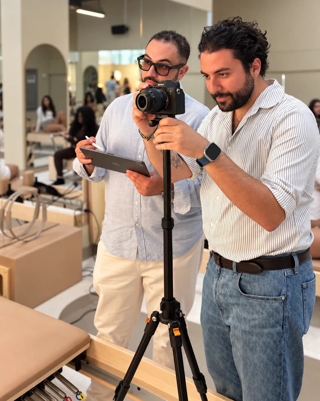 Behind the scenes with WebRise filming on location