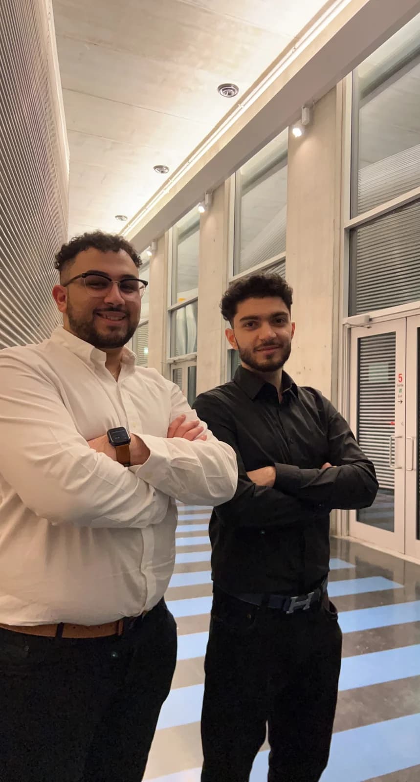 WebRise’s two founders in 2022