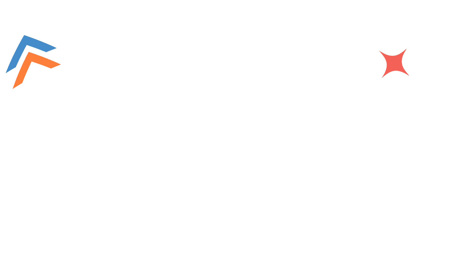 WebRise Curved Wordmark (White)