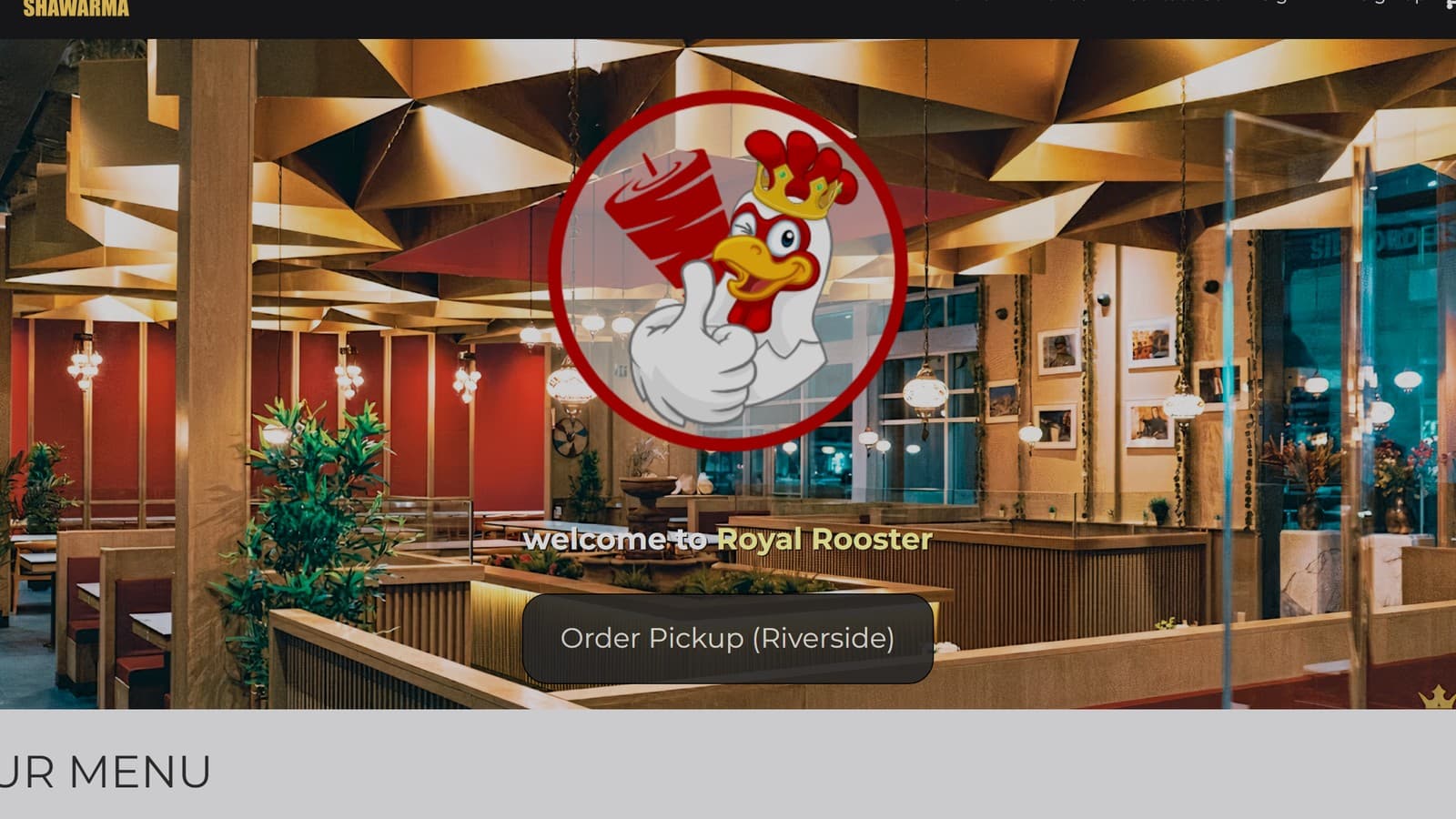 Royal Rooster Ottawa website